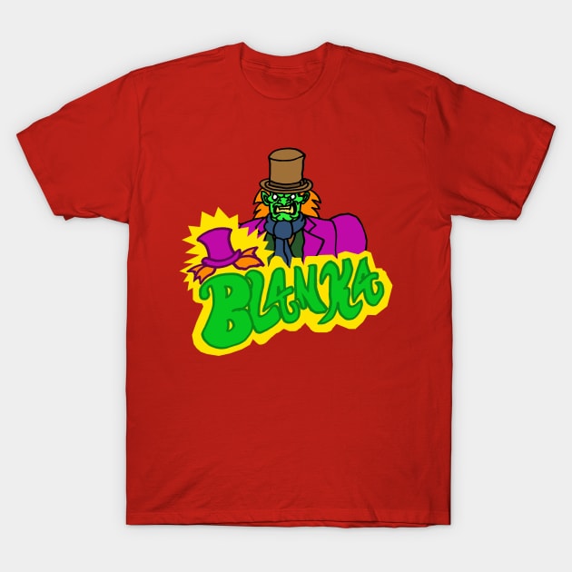 Blanka chocolate T-Shirt by Undeadredneck